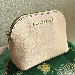 Michael Kors pink Cosmetic Bag